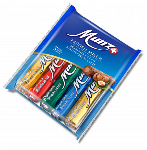 Munz Swiss Premium Confiserie Praliné Sticks Milk